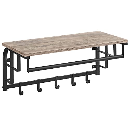 Vegghilla með snögum og hengi - tveir litir - 66cm